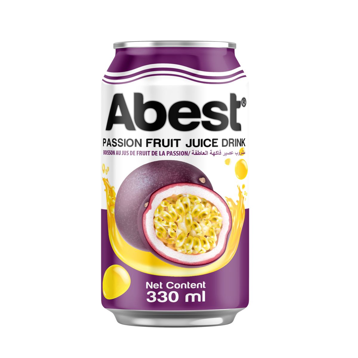 Abest Juice Drink - Passion Fruit 330ml