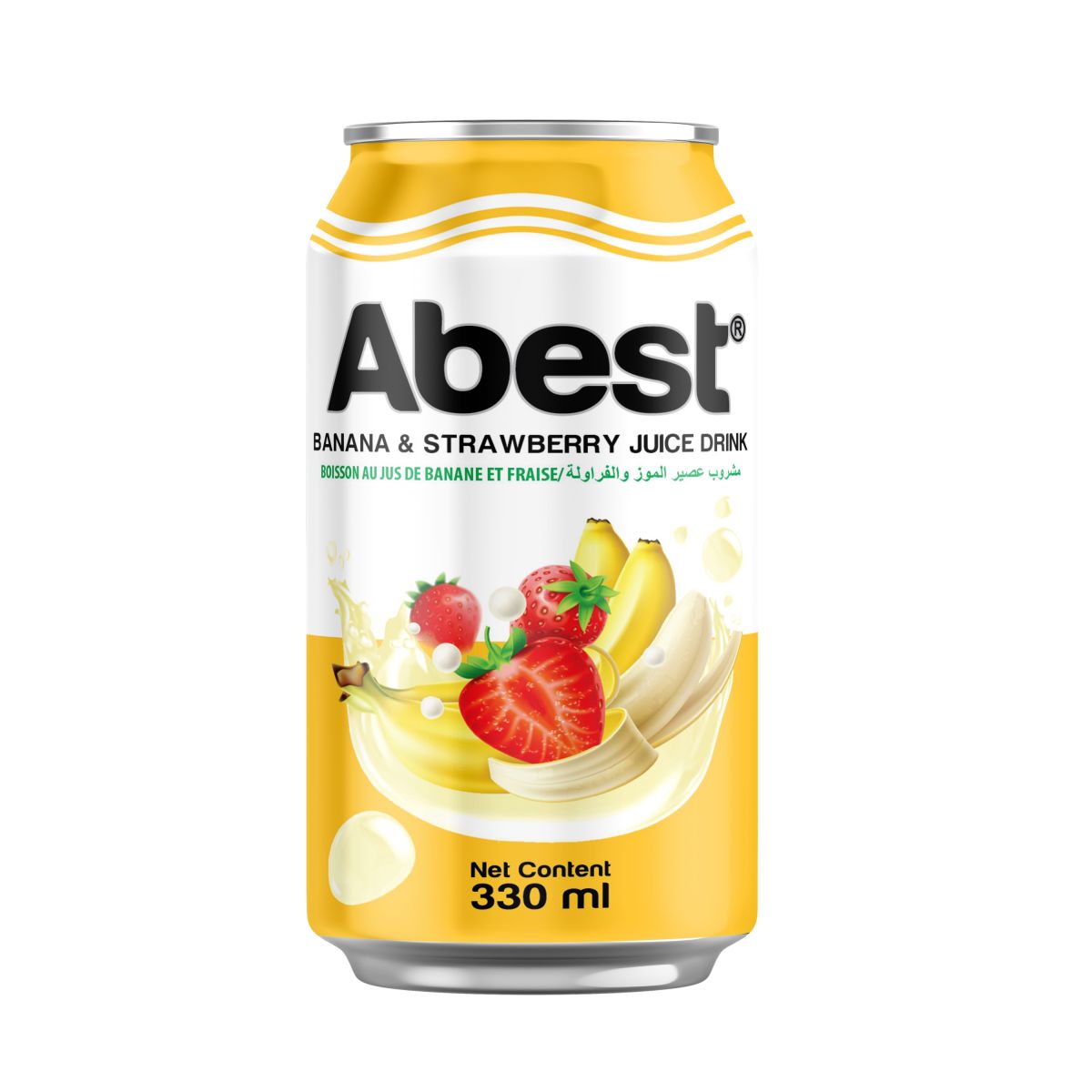 Abest Juice Drink - Strawberry Banana 330ml