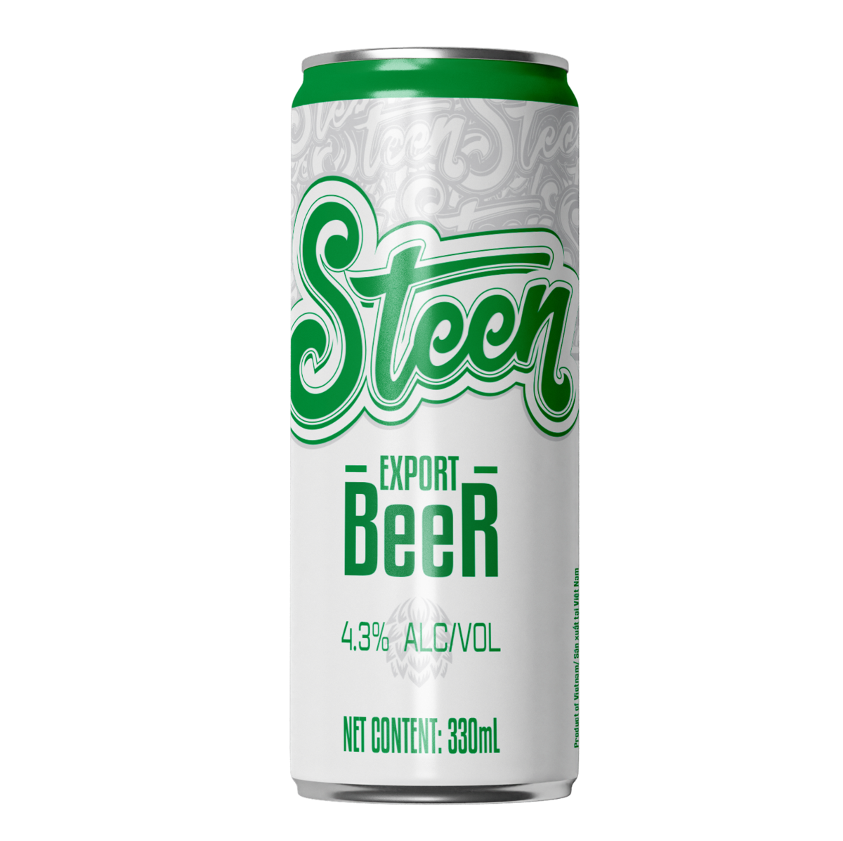 Steen Beer 4.3% 330ml sleek