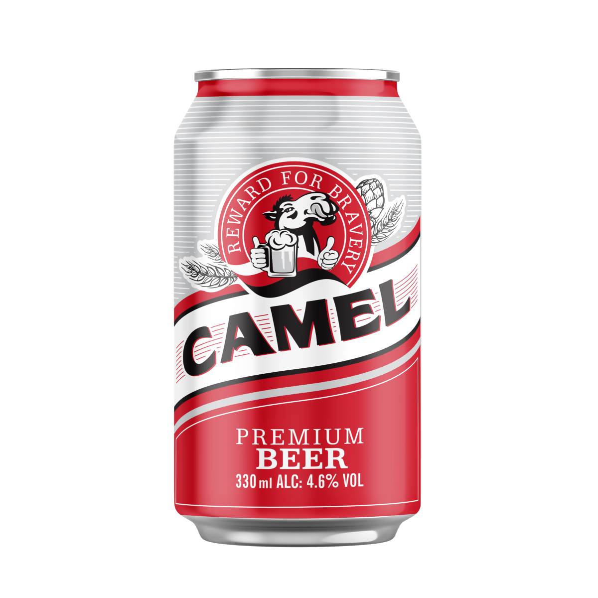 Camel Premium Beer 4.6% 330ml