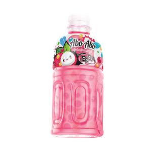AboAbo Popping Boba Juice Drink - Lychee 320ml PET