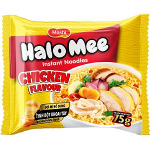 Halo Mee Instant Noodles Chicken Flavour 75g packet
