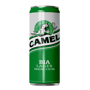 Camel Premium Beer 4.6% 330ml sleek