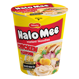 Halo Mee Instant Noodles Chicken Flavour 60g cup