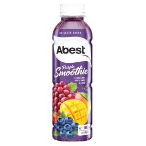Abest Smoothies - Purple (Blueberry, Red Grape, Mango) 500ml PET