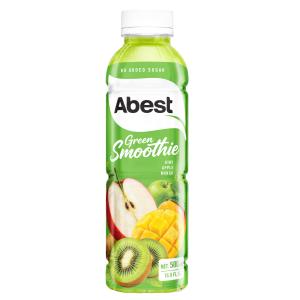 Abest Smoothies - Green (Kiwi, Apple, Mango) 500ml PET