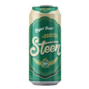 Steen Lager Beer 4.9% 500ml