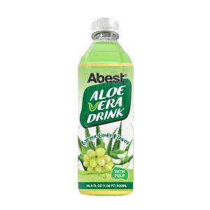 Abest Aloe Vera Drink - Green Grape Flavour 500ml PET