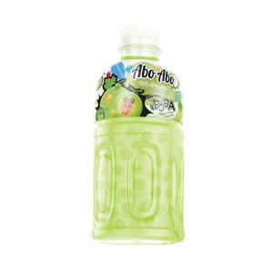 AboAbo Yogurt Flavoured Popping Boba Juice Drink - Melon 320ml PET
