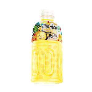 AboAbo Popping Boba Juice Drink - Pineapple 320ml PET