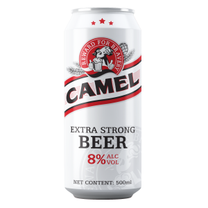 Camel Extra Strong Beer 8% 500ml